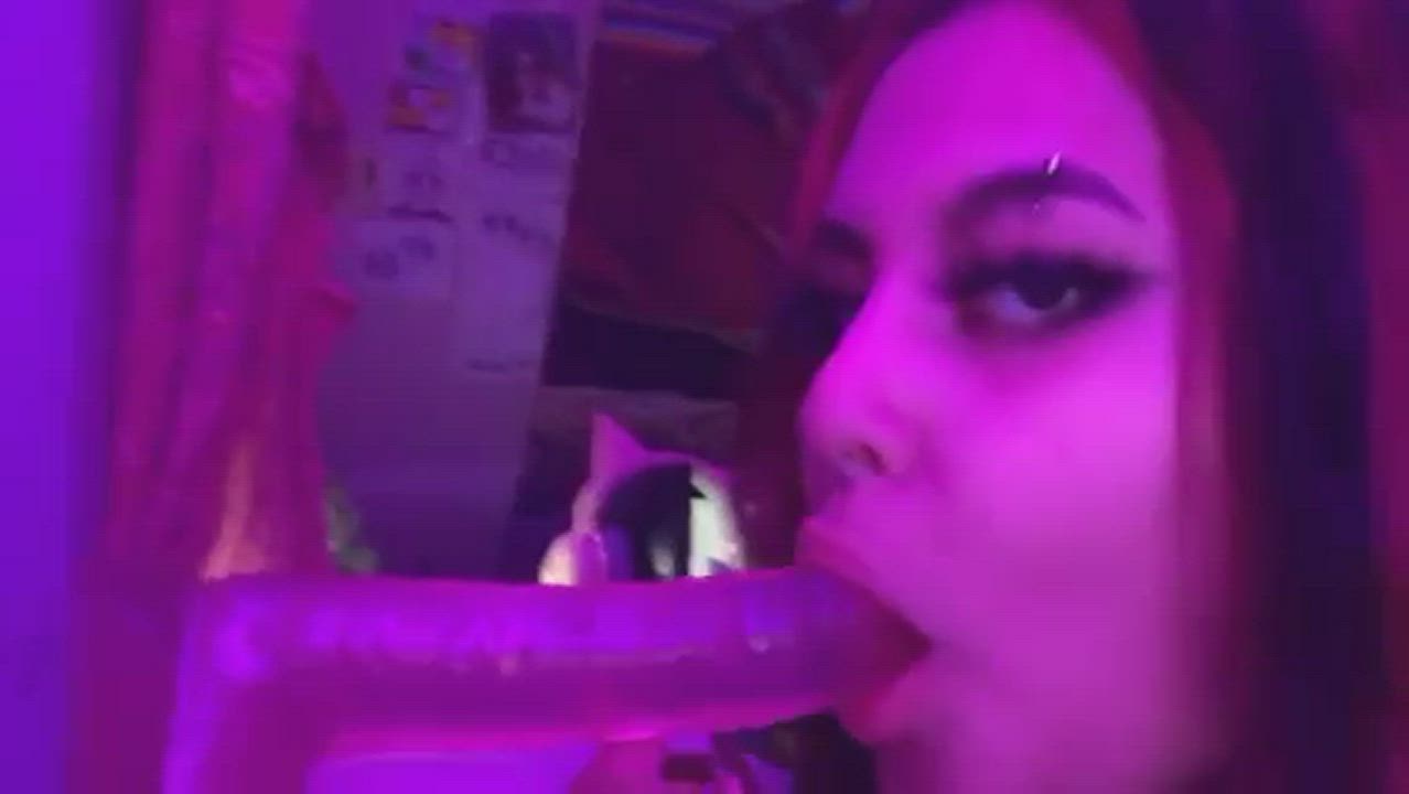 Blowjob Dildo Emo gif