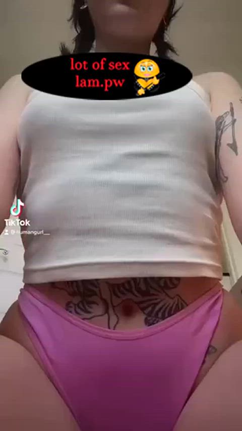 ass babe big ass big tits nude pussy solo teen tiktok tits gif