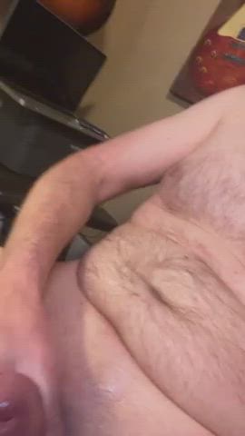 Cum Daddy Oiled gif