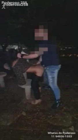 cuckold outdoor public stranger gif