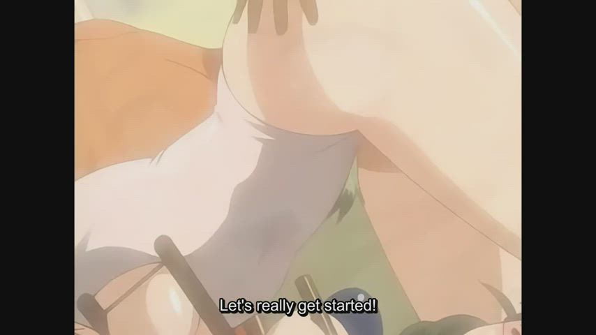 animation anime bondage cumshot gymnast hardcore hentai shibari teen gif