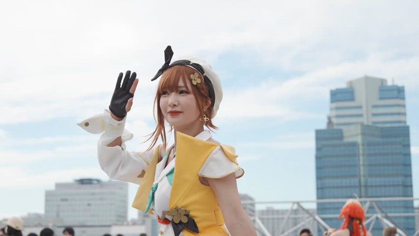 asian cosplay japanese gif