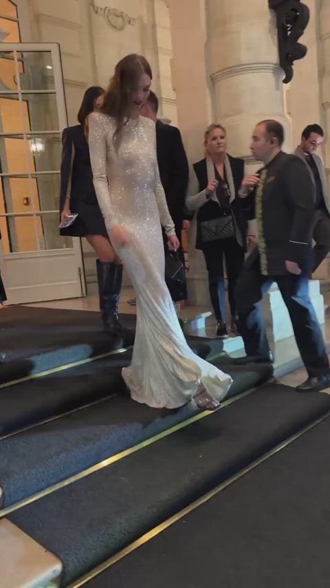 dress karlie kloss model gif