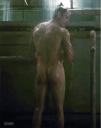 Joel Kinnaman Showering