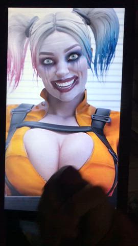 Harley Quinn🃏❤️Cum on Face And Her Big Tits