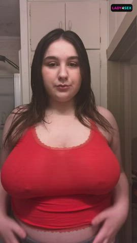 Big Tits Bouncing Tits Titty Drop gif