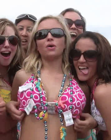 big tits bikini boobs coeds fake boobs fake tits flashing spring break tits gif