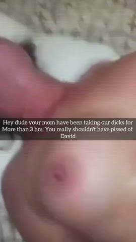 Bullies send Snaps of Gangbanging my Mom part[2/4]