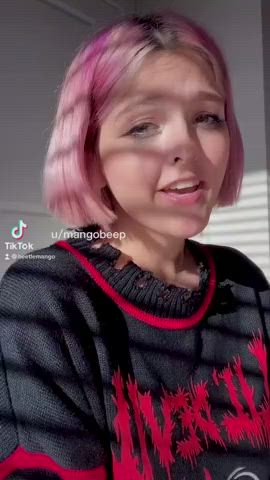 Natural Tits Teen TikTok gif