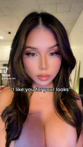 eye contact nipples tiktok gif