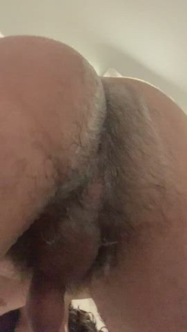 Anal Asshole Fingering Hairy Male Masturbation Solo gif