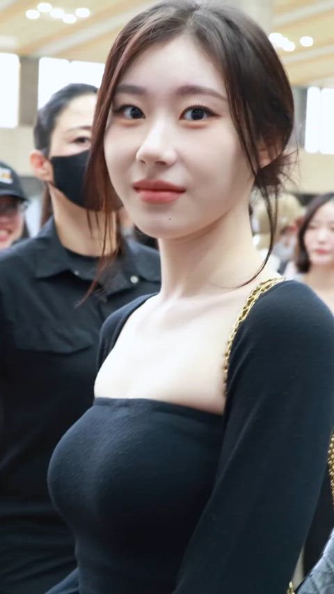 asian big tits kpop gif