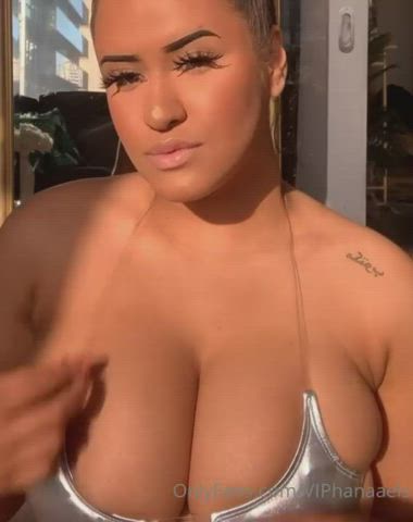 BBW Big Tits Bikini Boobs Curvy Huge Tits Latina Thick gif