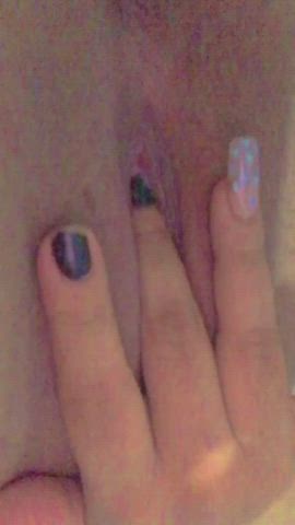 fingering masturbating pussy gif