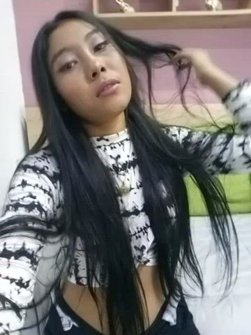 18 Years Old Asian Babe Latina Teen gif