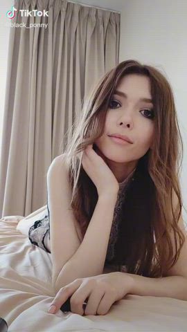 brown eyes cute eye contact girlfriend green eyes mila azul pretty tiktok ukrainian