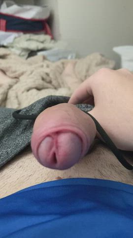 Cock Foreskin Little Dick gif