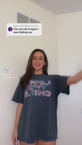 18 Years Old Teen TikTok Tits gif