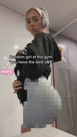 censored gym tiktok gif