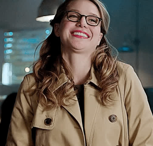 celebrity melissa benoist nerd gif