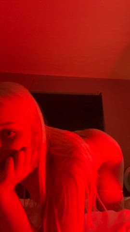 ass tits teen blonde cute petite gif