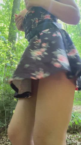 ass natural tits spreading wild gif