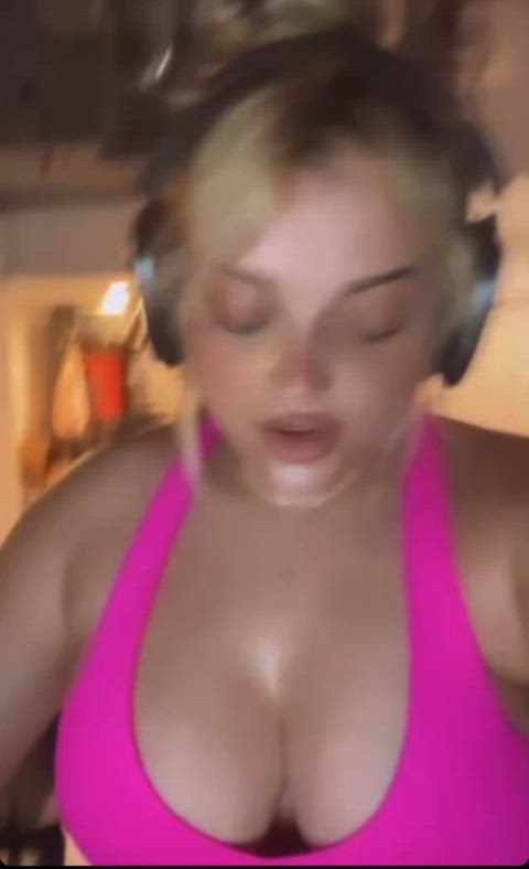 bebe rexha big tits bouncing tits natural tits gif