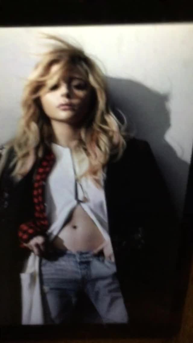 Chloe Moretz Belly Shot