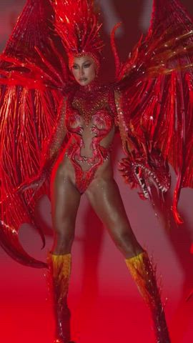asian brazilian bubble butt celebrity costume heels milf gif