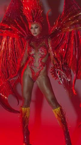 asian brazilian bubble butt celebrity costume heels milf gif