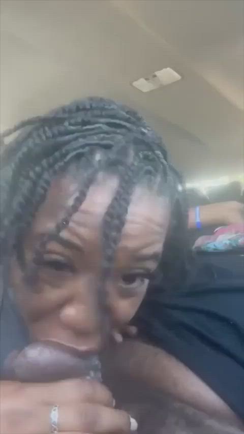 car sex cum swallow deepthroat ebony ebony couple throat fuck gif