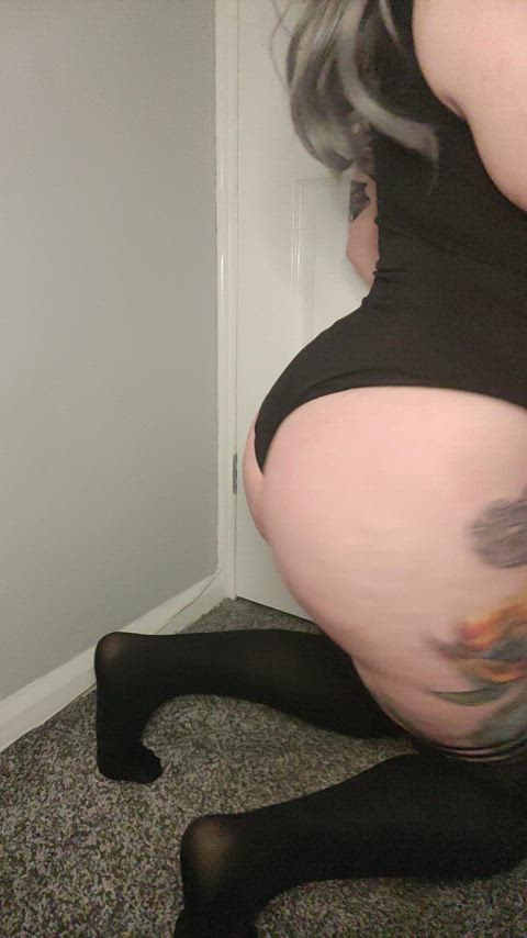 ass big ass big tits emo goth tattoo curvy goth-girls gif