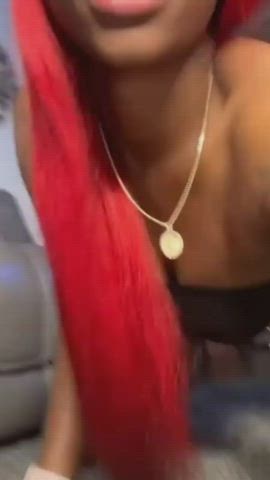 big ass booty ebony twerking gif