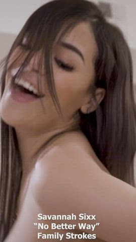 Boobs Brunette Cum On Tits Hairy Pussy Hardcore Riding Savannah Sixx Sex gif