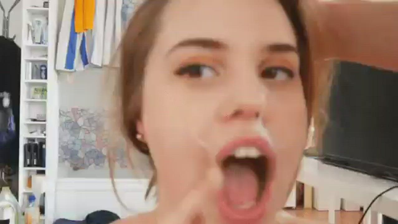 Cum Facial gif