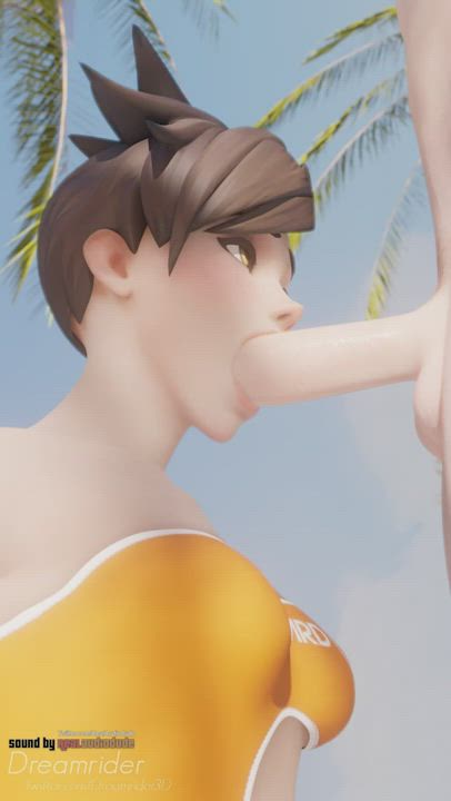 Tracer Beach Blowjob (Sound) (Dreamrider, Audiodude) [Overwatch]