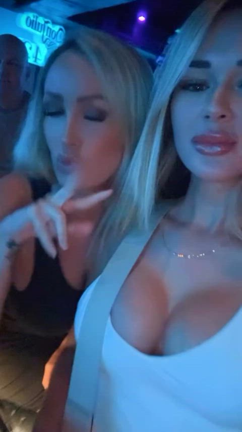 best friends bimbo blonde friends just-boobs legal-teens gif