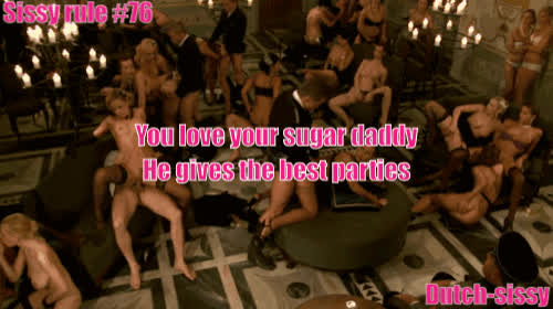 Caption Sissy Submissive gif