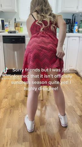 Booty Dress TikTok gif