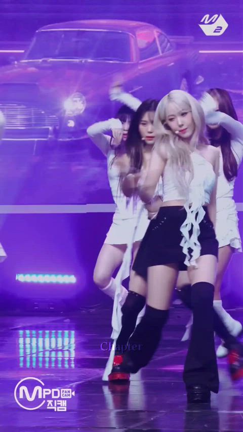 ass brunette dancing tease kpop gif