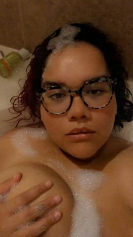Want to join me in the bubble bath?