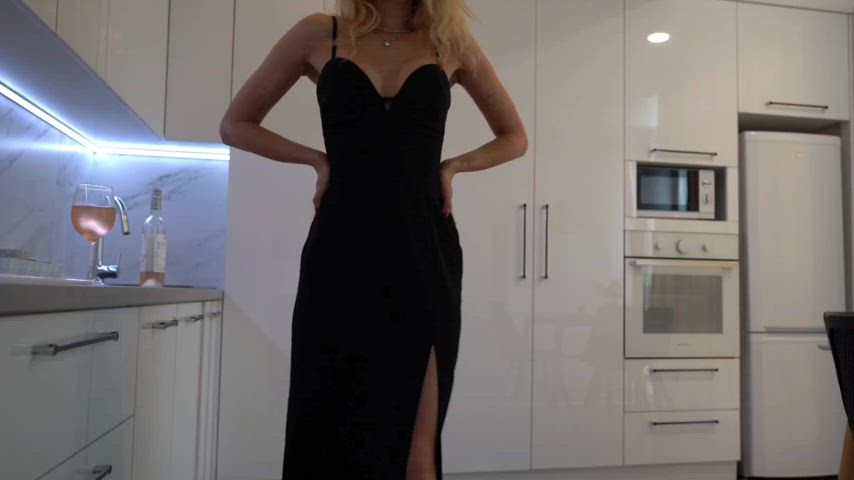 blonde dress feet feet fetish high heels onlyfans gif