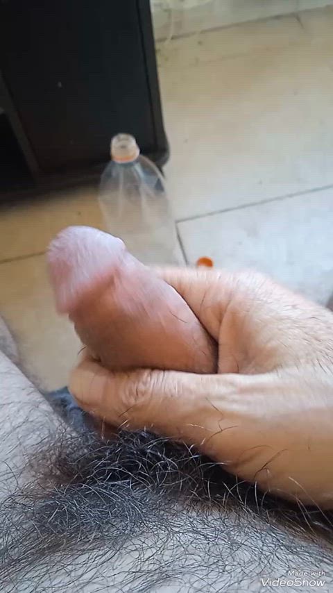 big dick masturbating cock gif