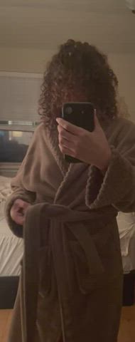 girls naked robe petite gif
