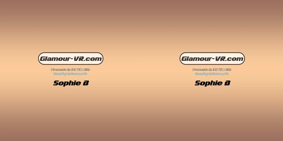 Sophie B Secretary With Black Glossy Tights/Pantyhose Treat - 8K VR - GlossTightsGlamourVR