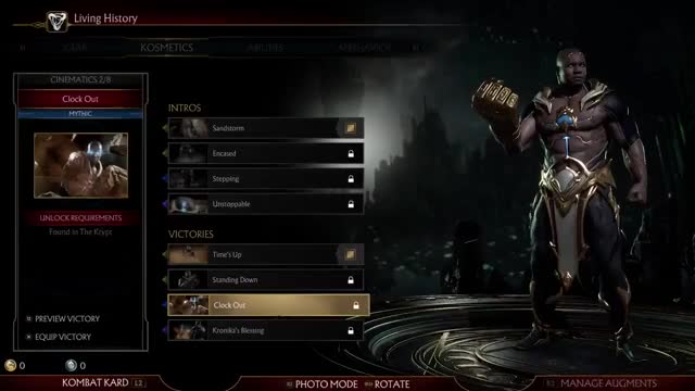 MK11 - Clock Out