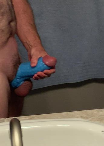 big dick cock penis sleeve thick cock toy toys gif