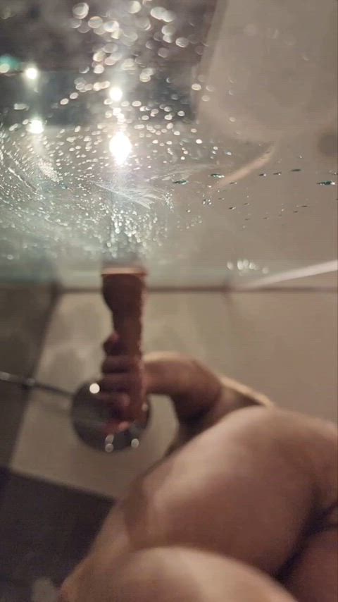 Shower dildo with many views