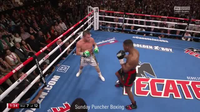 Canelo ate some big shots from Daniel Jacobs, but he seemed to walk right through