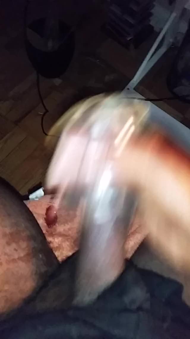 my black cock edging with my fleshlight